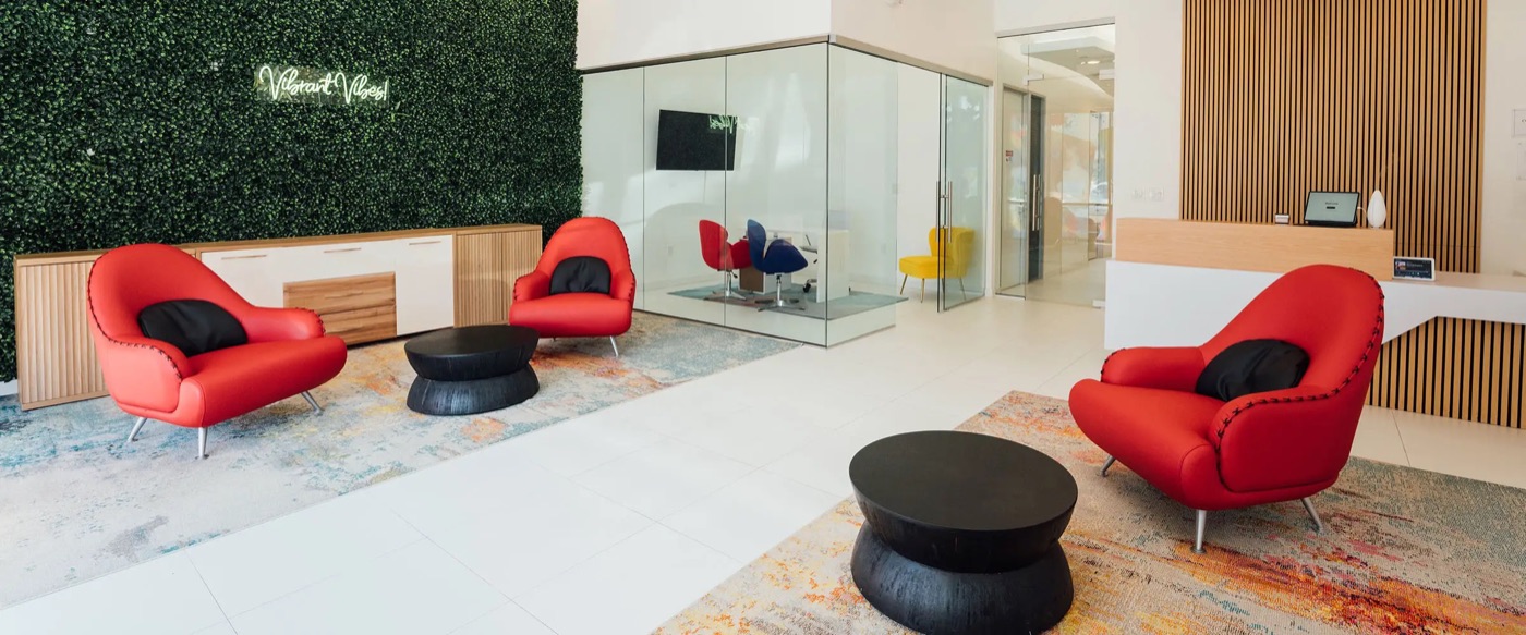 Vibrant Life Med Spa reception in The Colony